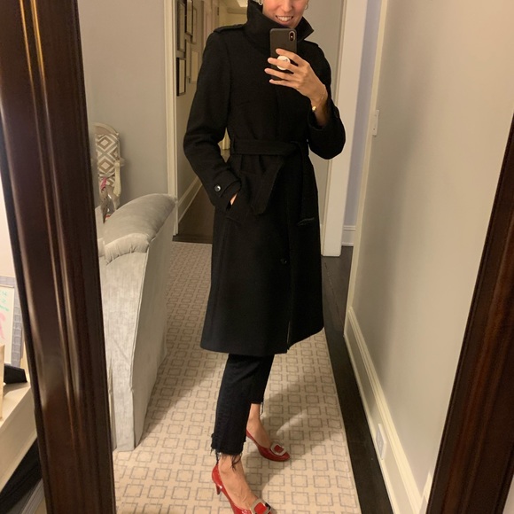 burberry coat wool cashmere